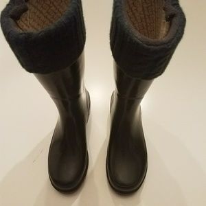 Chooka Mock Sock trim tall rain boot